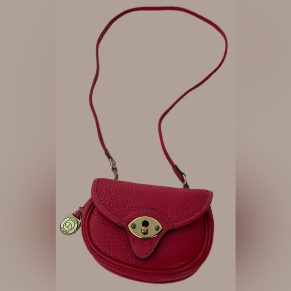 Rare Vintage Dooney and Bourke Cavalry Mini Crossbody and Waist Bag Like New!! - Picture 8 of 9